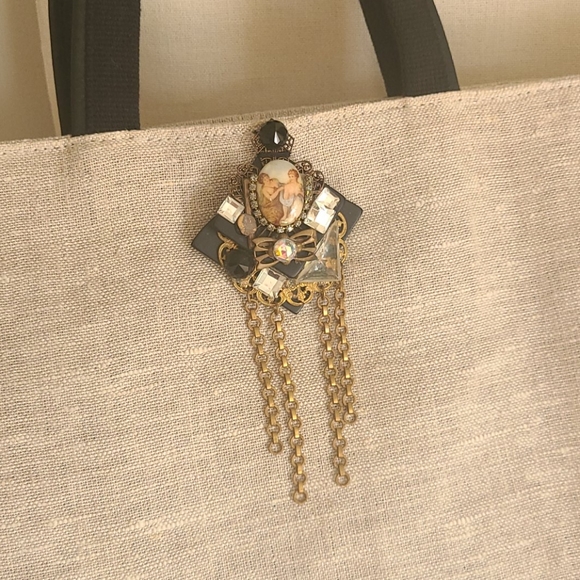 LAST CHANCE!! Spiegel Tote Bag Handbag Purse Upcycled - Picture 7 of 12